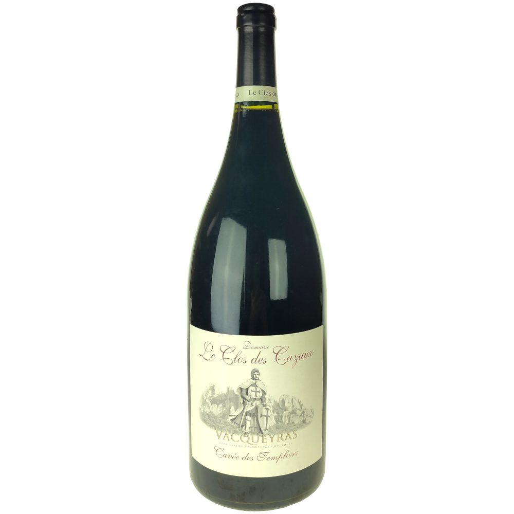 Vacqueyras Templiers 2015, Le Clos des Cazaux (1,5L) 2